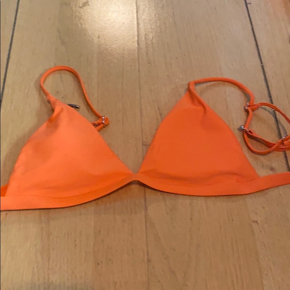 Orange Bikini Top